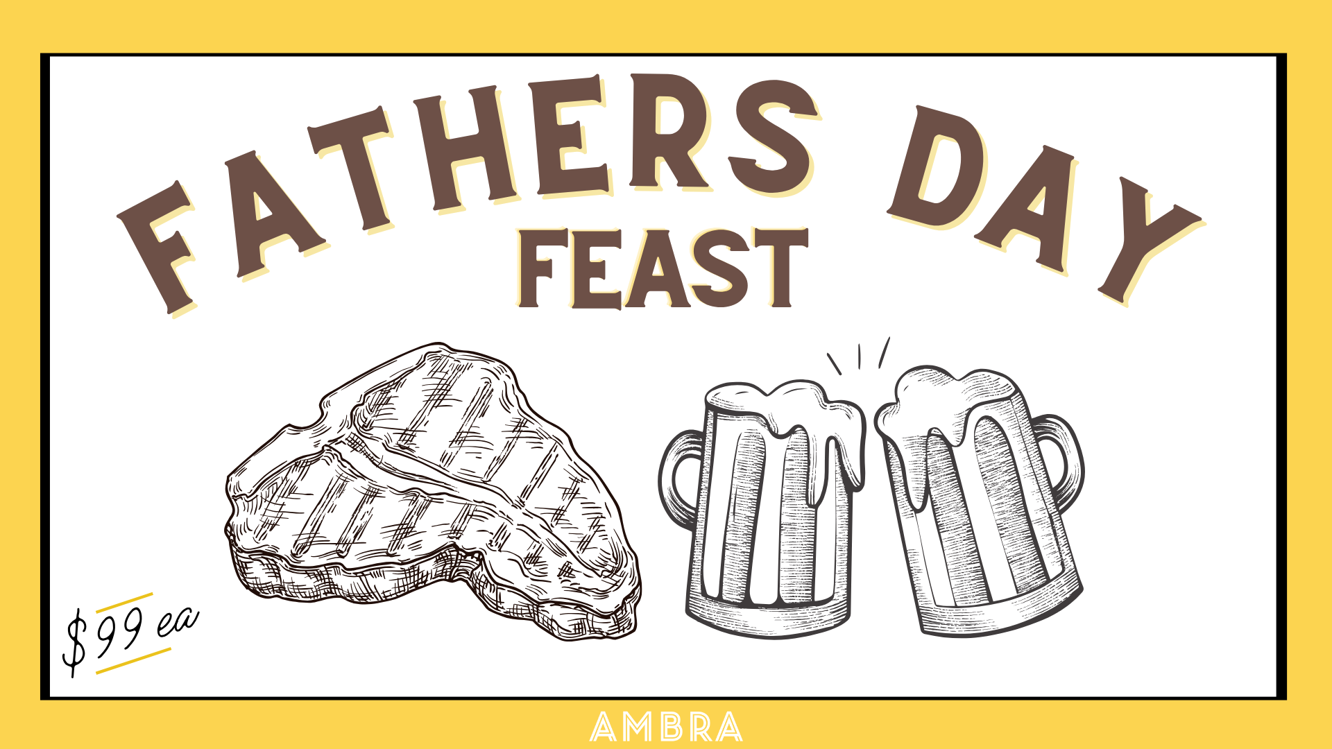 Fathers Day Feast at Ambra!