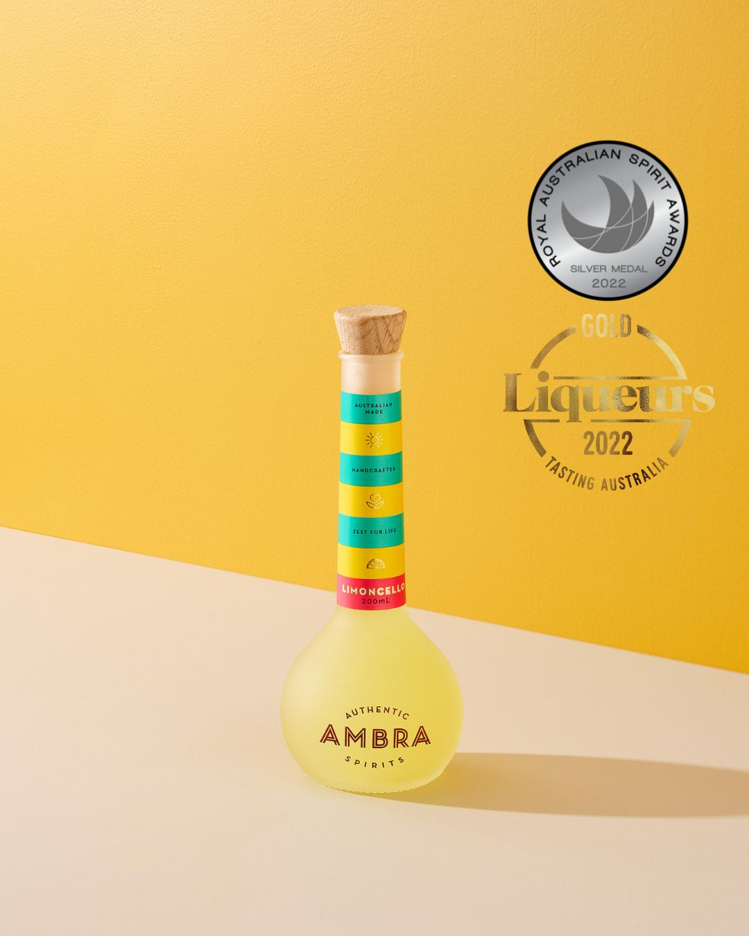 Ambra Limoncello Liqueur 200ml