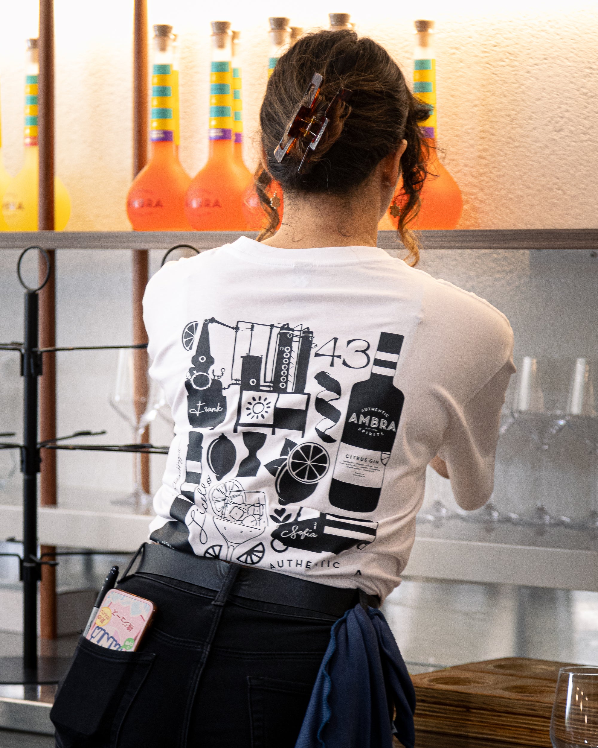 Ambra Tee - Distillery Silhouette