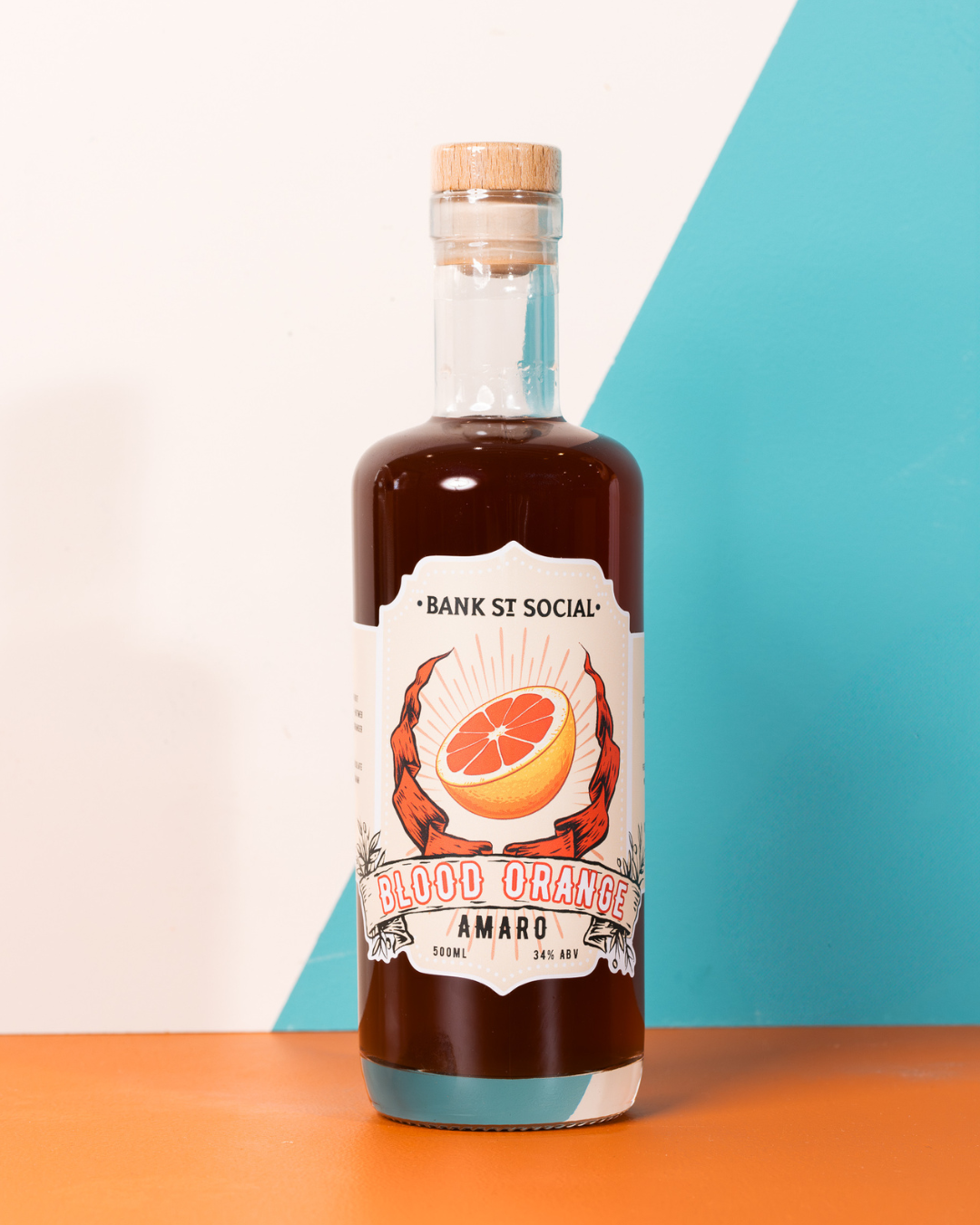 Bank St Social x Ambra Blood Orange Amaro