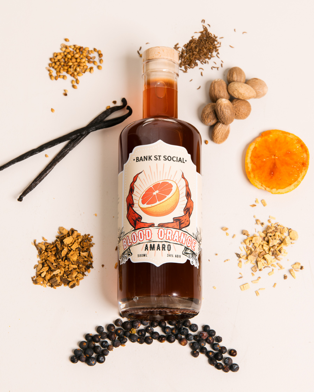 Bank St Social x Ambra Blood Orange Amaro