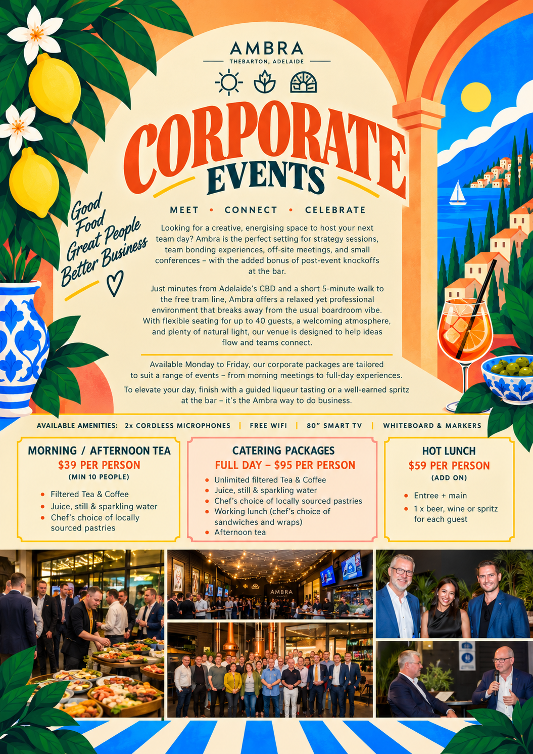Corporate event inspiration