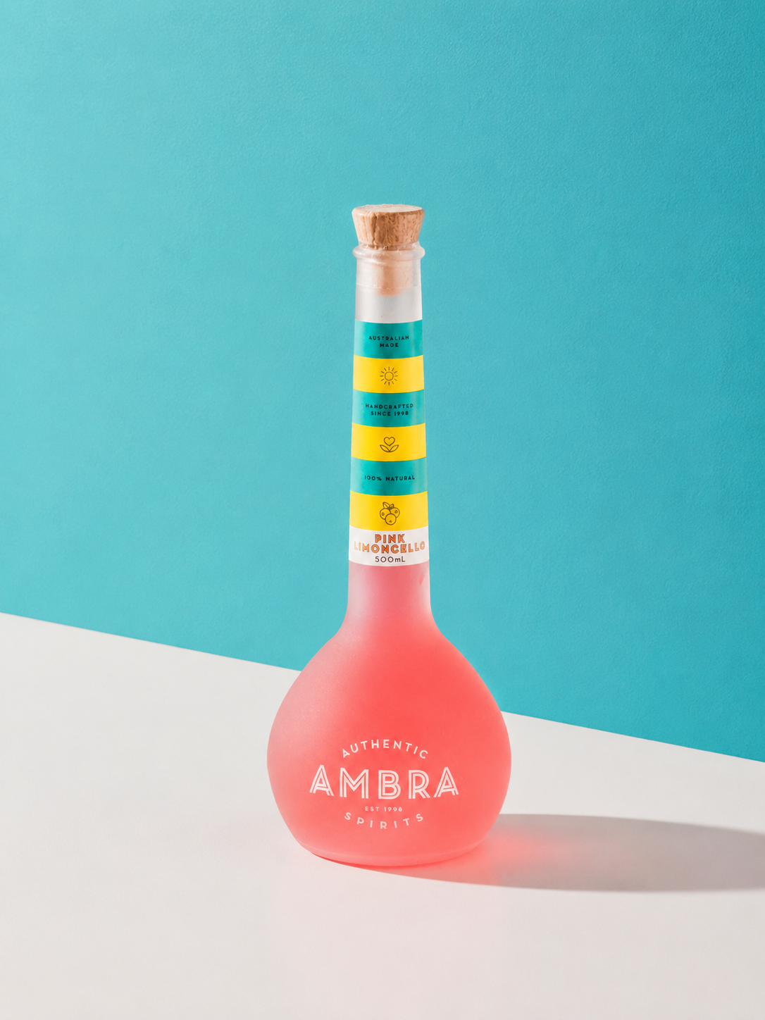 Ambra Pink Limoncello Liqueur