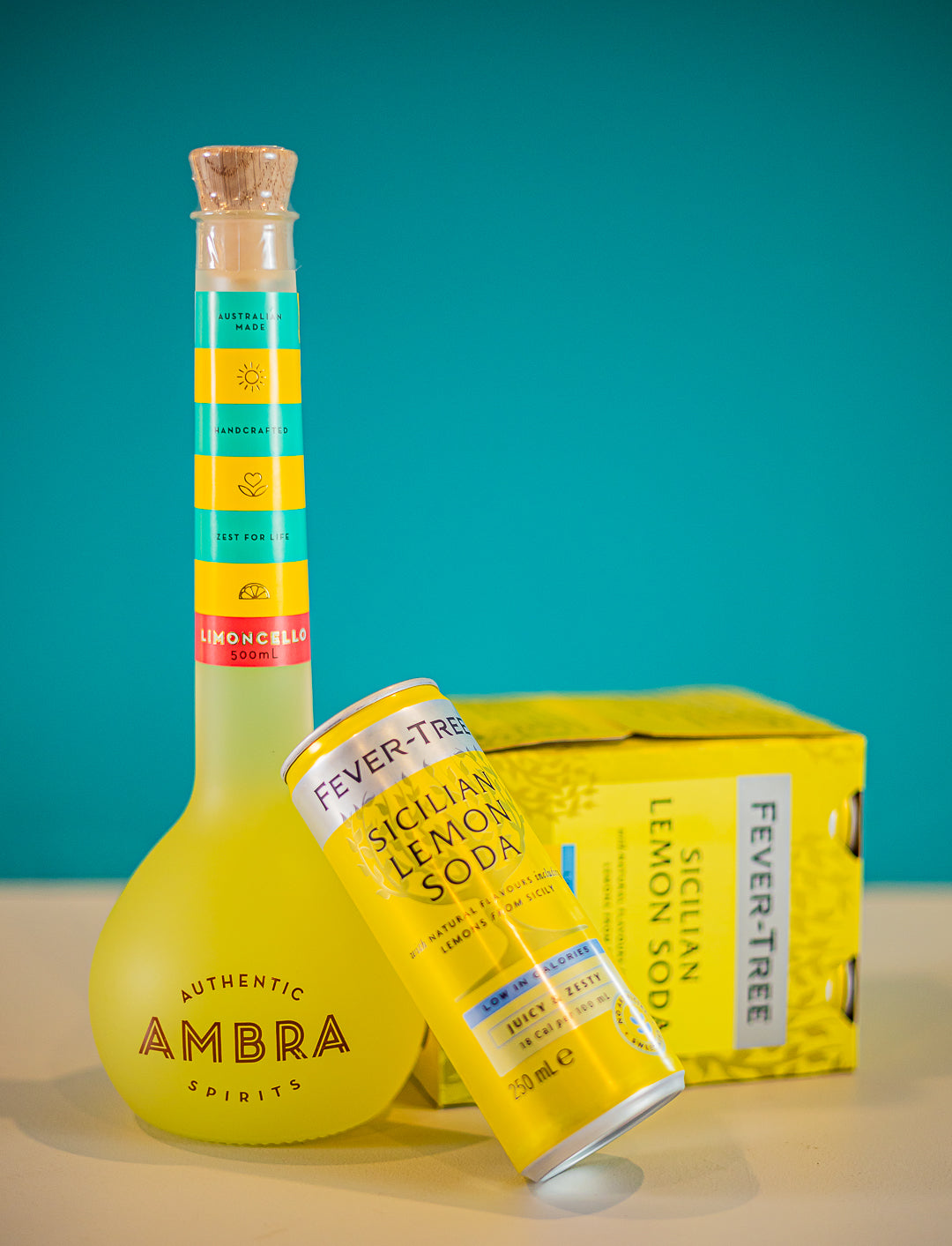 Ambra Limoncello x Fever Tree Sicilian Lemon Soda