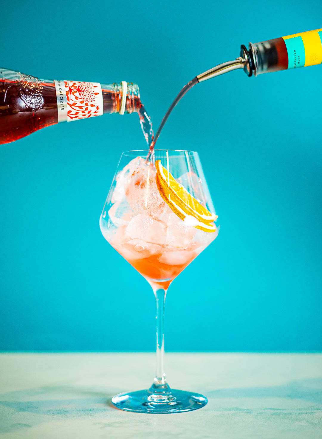 Ambra Blood Orange Aperitif x Fever Tree Italian Blood Orange Soda Bundle