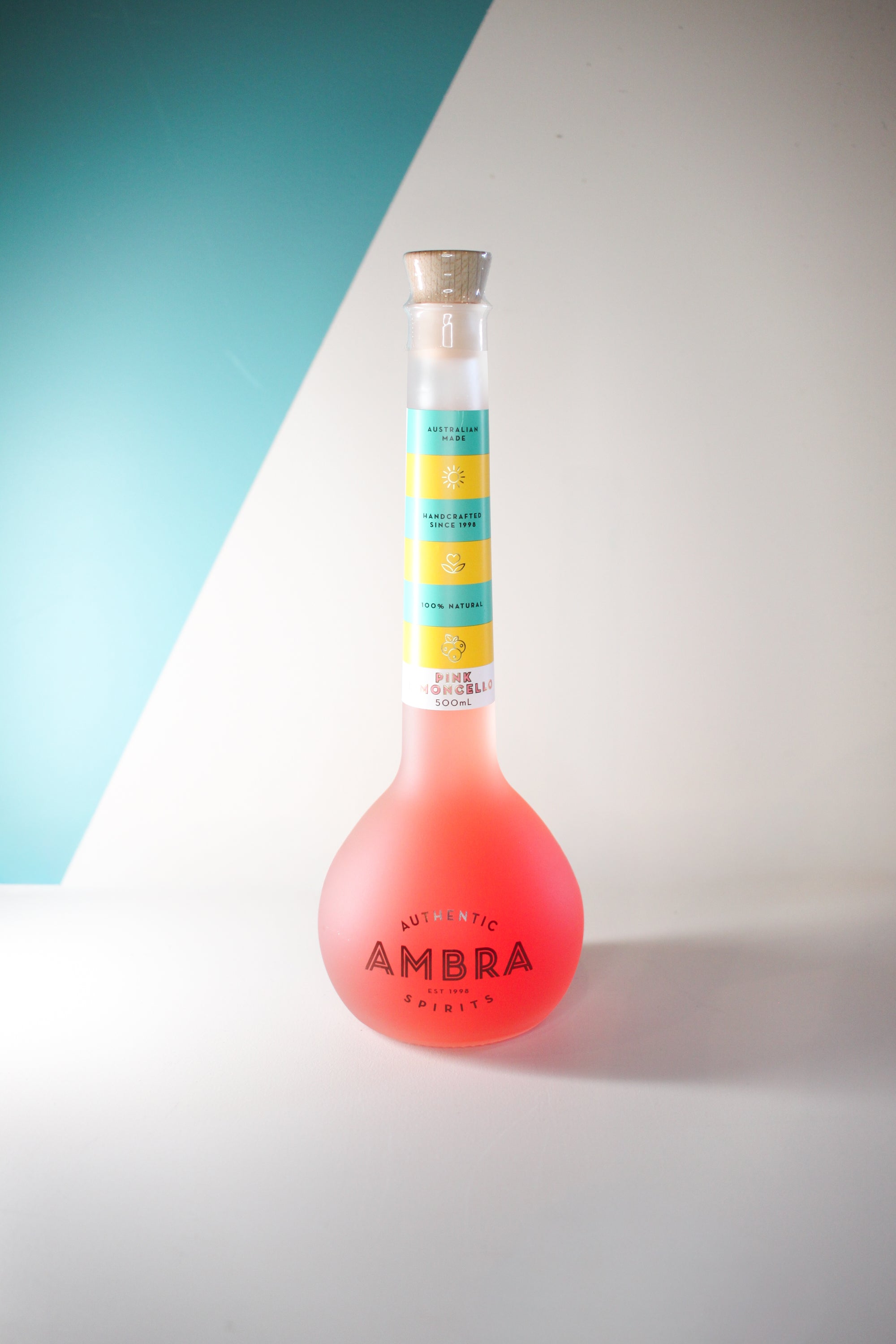 Ambra Pink Limoncello Liqueur