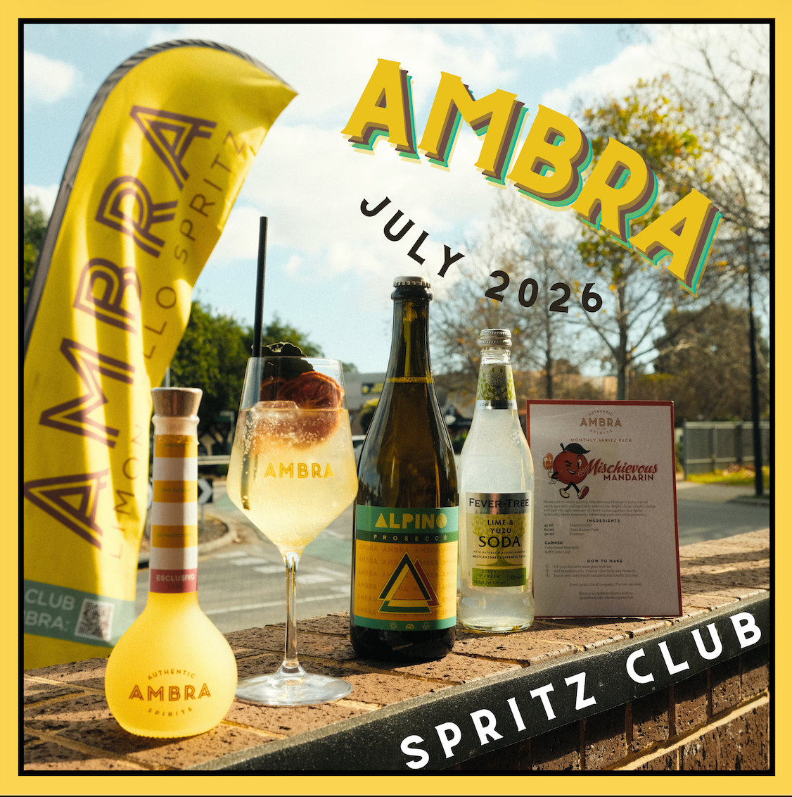 Ambra Spritz Club Monthly Subscription