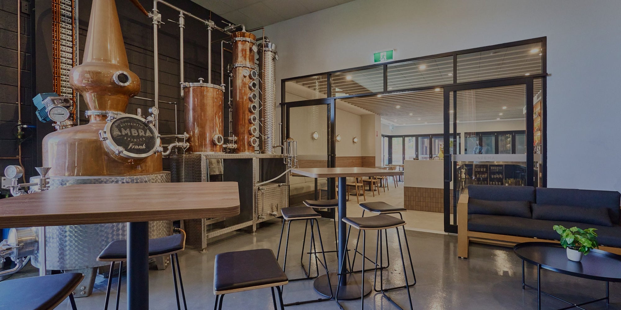 Ambra Distillery | The Frank Distiller | Function Space