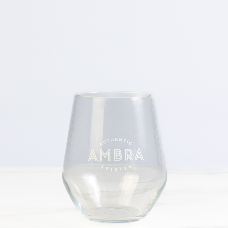 Ambra Logo Glass (Available in Glass Only)