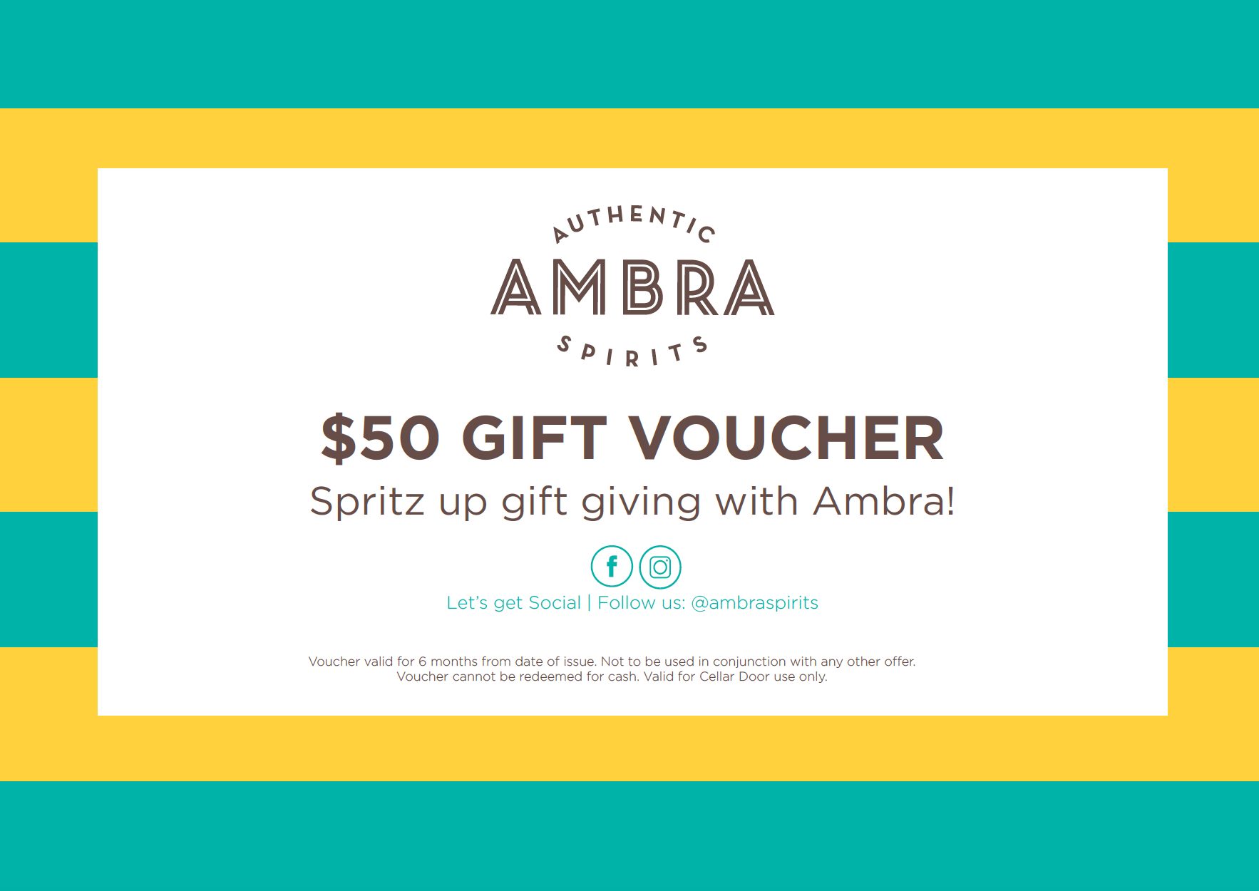 Ambra Online Gift Voucher